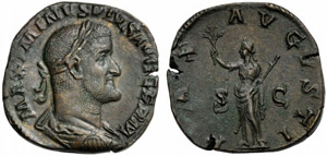 Massimino I (235-238), Sesterzio, ... 