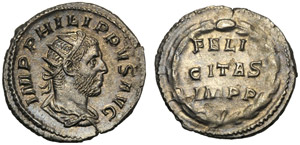 Filippo I (244-249), Antoniniano, ... 