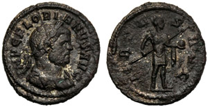 Floriano (275-276), Quinario, ... 