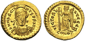 Marciano (450-457), Solido, ... 