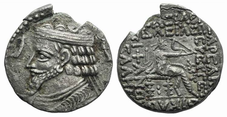Kings of Parthia, Phraatakes (c. 2 ... 