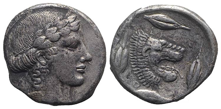 Sicily, Leontinoi, c. 450-440 BC. ... 