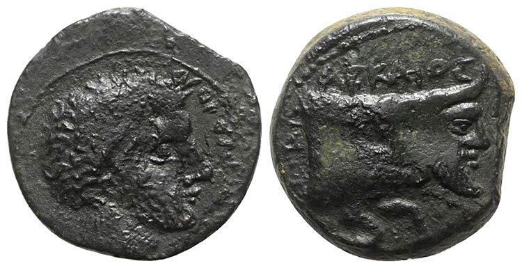 Sicily, Agyrion, c. 355-339 BC. Æ ... 