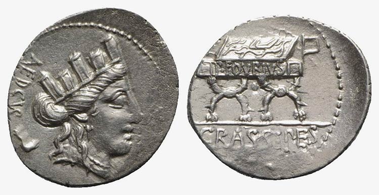 P. Furius Crassipes, Rome, 84 BC. ... 