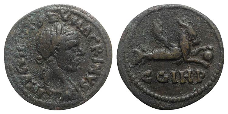 Macrinus (217-218). Mysia, Parium. ... 