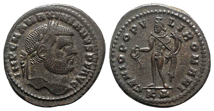 Maximianus (286-305). Æ Follis ... 