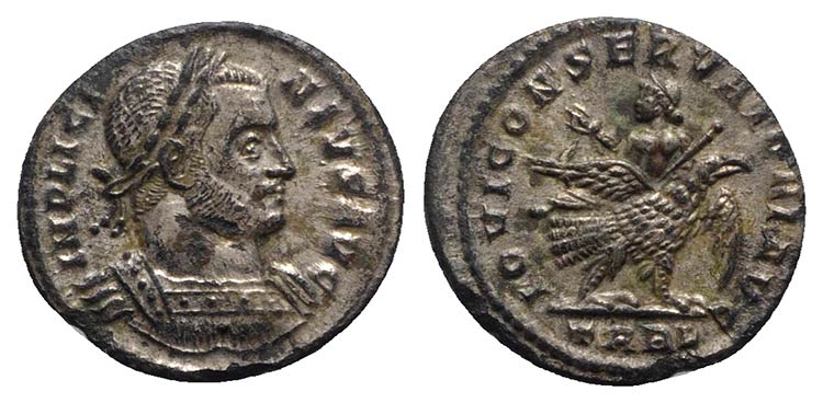 Licinius I (308-324). BI Siliqua ... 