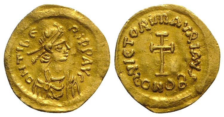 Maurice Tiberius (582-602). AV ... 