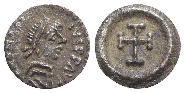 Heraclius (610-641). AR 1/4 ... 