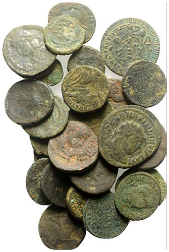 Mixed lot of 26 Greek, Roman and ... 