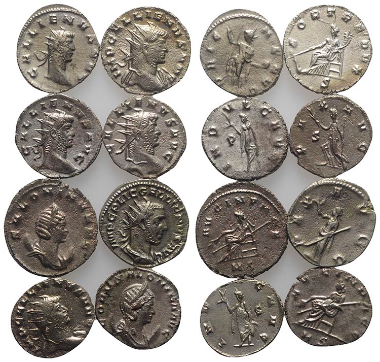 Lot of 8 Roman Imperial ... 
