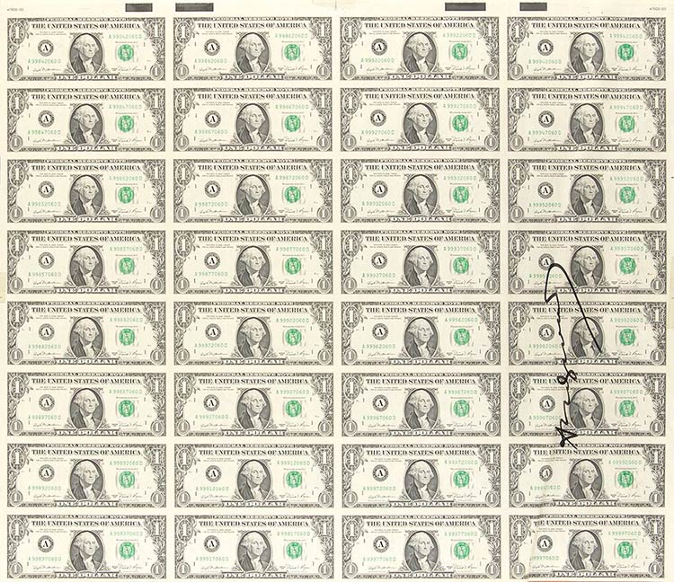 Andy Warhol - 32 times One Dollar ... 