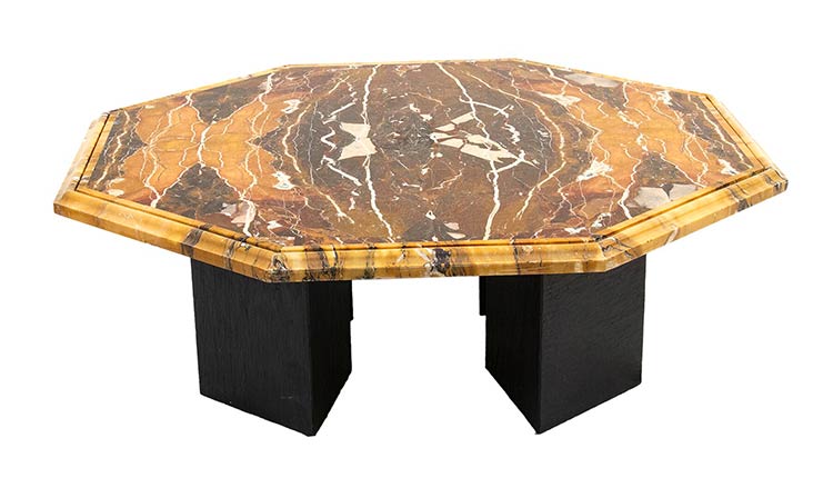 Sicilian marble octagonal section ... 