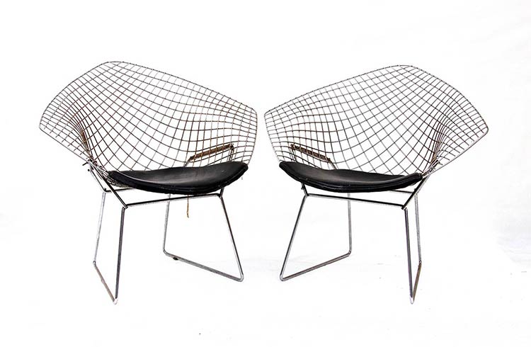 HARRY BERTOIA - KNOLLTwo chairs ... 