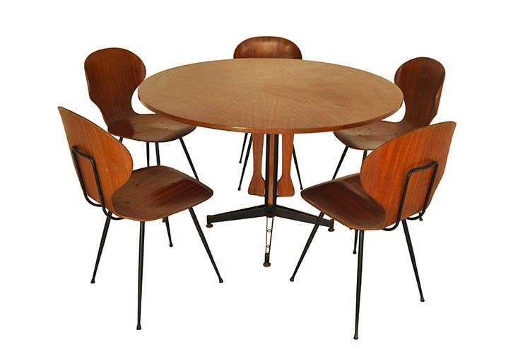 Set consisting of a round table ... 