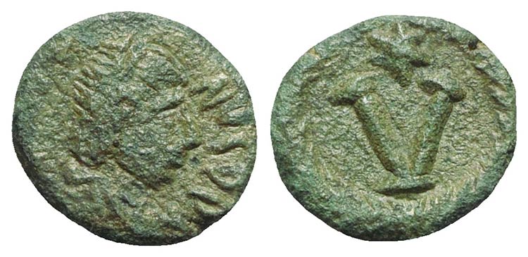 Justinian I (527-565). Æ 5 Nummi ... 