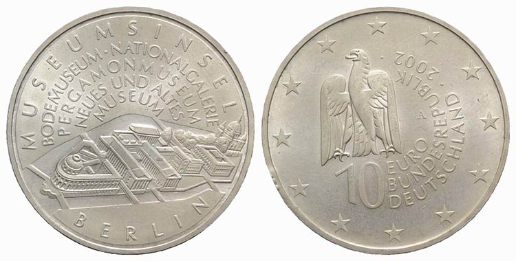 Germany. AR 10 Euro 2002 A ... 