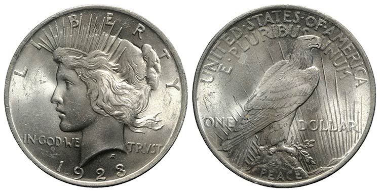 USA. AR One Dollar 1923 Liberty ... 