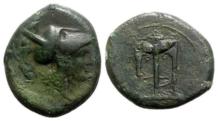 Sicily, Ameselon, c. 340-330 BC. ... 