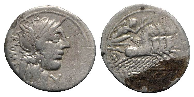 M. Fannius C.f. Rome, 123 BC, AR ... 