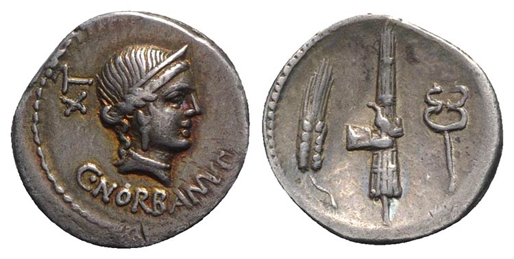 C. Norbanus, Rome, 83 BC. AR ... 