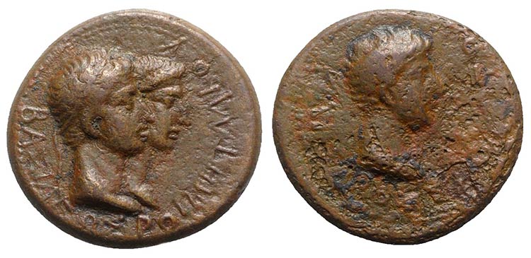 Rhoemetalces and Augustus (11 ... 