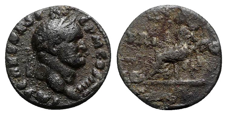 Vespasian (69-79). Fourrèe ... 