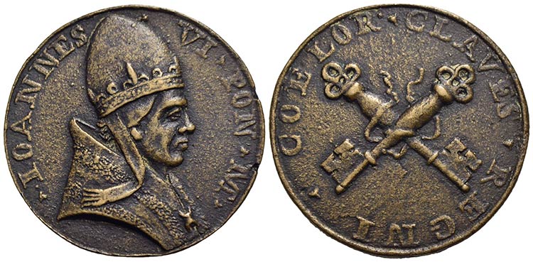 PAPALI - Giovanni VI (701-705) - ... 