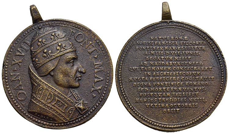 PAPALI - Giovanni XVII (1003) - ... 