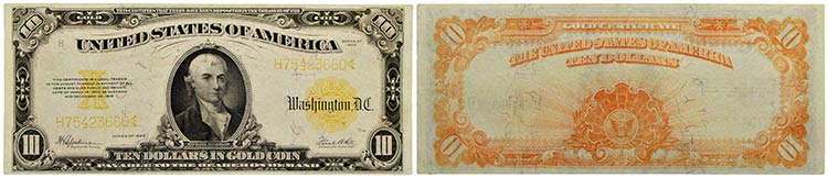 U.S.A. - 10 Dollari - 1922 - Gold ... 