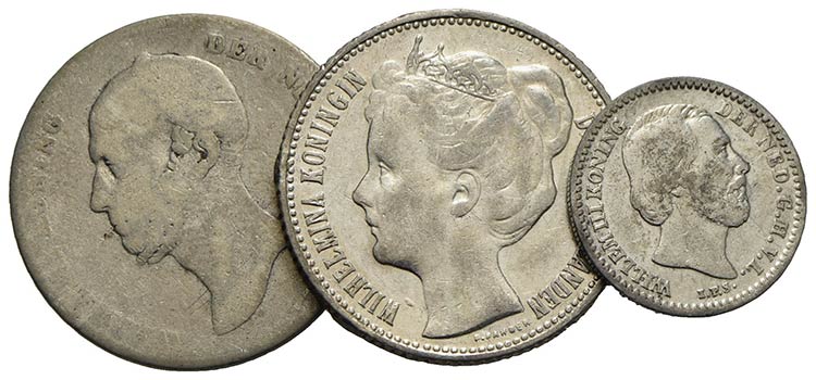 Estere - OLANDA - 1/2 gulden 1847 ... 