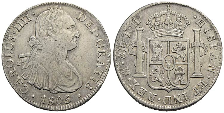 MESSICO - Carlo IV (1788-1808) - 8 ... 