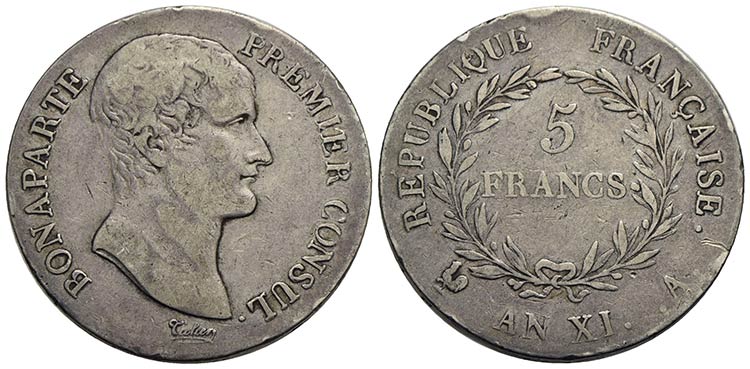 FRANCIA - Napoleone I, Console ... 