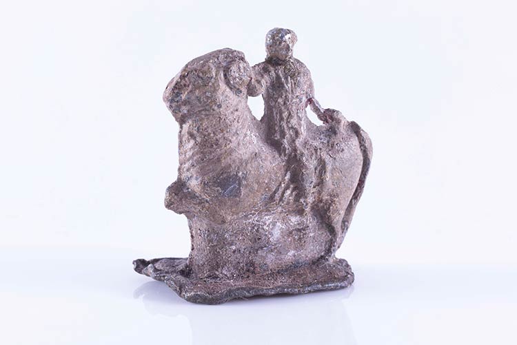 Roman Lead Toy with Europa and the ... 