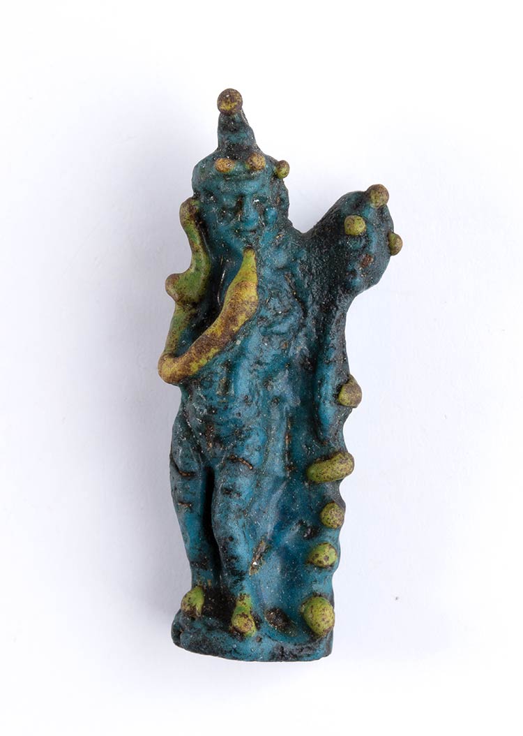 Egyptian Ptolemaic Glass Amulet in ... 