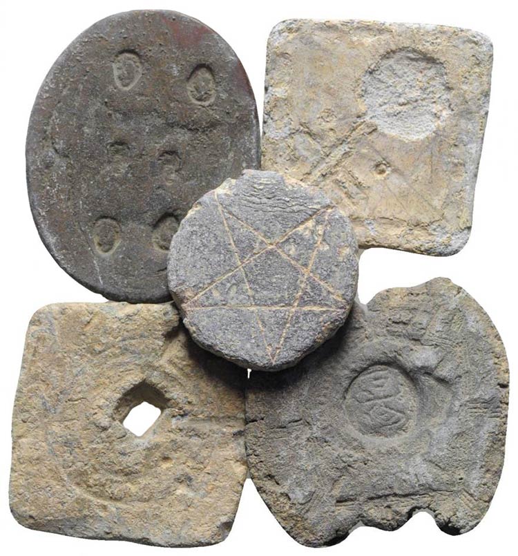 Five Medieval Lead Seals; 11th ... 