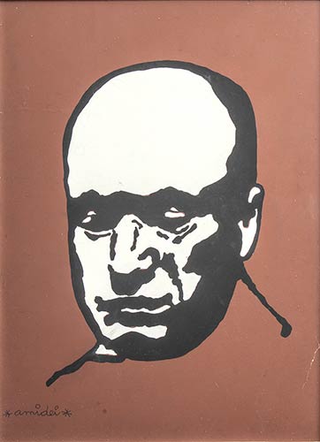 Portrait of Benito MussoliniA ... 