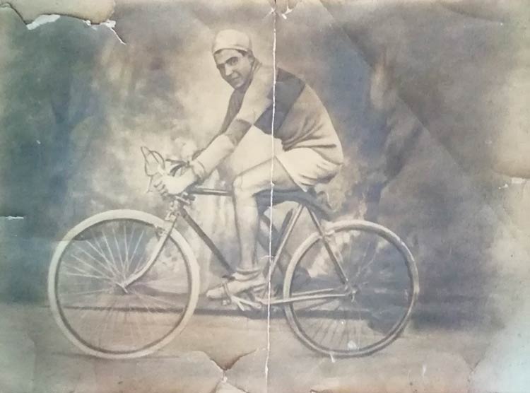 Cyclist Portrait, ca ... 