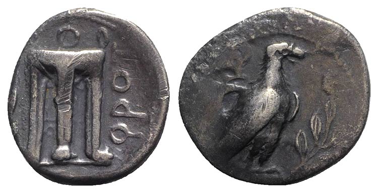 Bruttium, Kroton, c. 425-350 BC. ... 