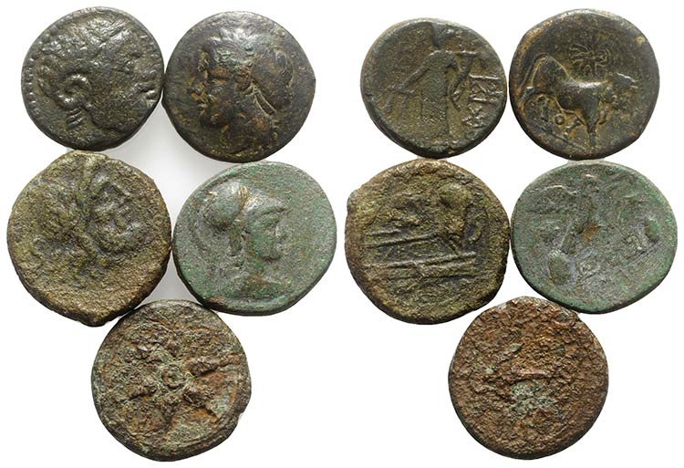 Lot of 5 Greek and Roman ... 