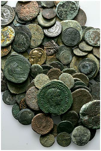 Mixed lot of 170 Greek and Roman ... 