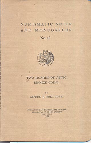 BELLINGER A. R. – Two hoards of ... 