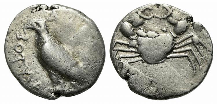 Sicily, Akragas, c. 510-500 BC. AR ... 