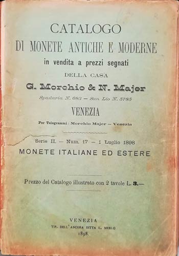 MORCHIO G. & MAJER N. – Venezia. ... 