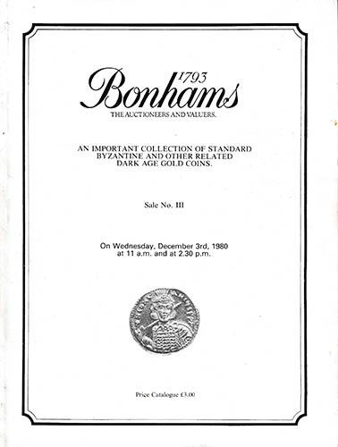Bonhams and V.C. Vecchi & Sons, An ... 