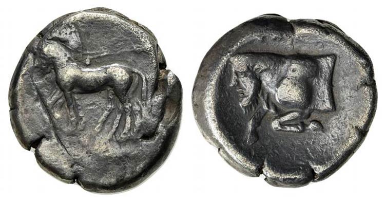 Sicily, Gela, c. 420-415 BC. AR ... 