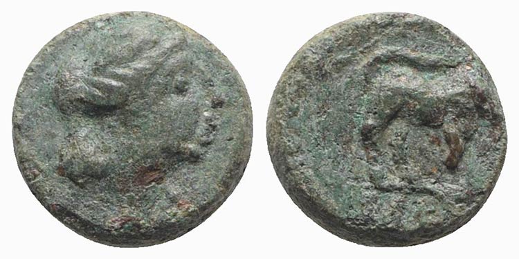 Gaul, Massalia, c. 121-49 BC. Æ ... 