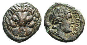 Bruttium, Rhegion, c. 351-280 BC. ... 