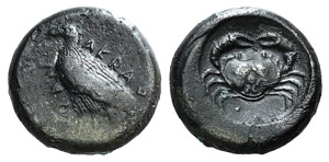 Sicily, Akragas, c. 490-483 BC. AR ... 