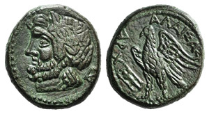 Sicily, Alaisa, 2nd century BC. Æ ... 